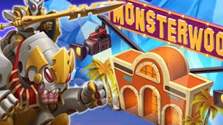 I GOT MY 1ST MYTHIC MONSTER  MONSTERWOOD UNLOCKED  MONSTER LEGENDS GUIDE  ep 15 [upl. by Ellehsor832]