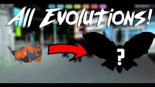 Every single wild Loomian showcase  Evolutions  Loomian Legacy Roblox [upl. by Eudoca294]