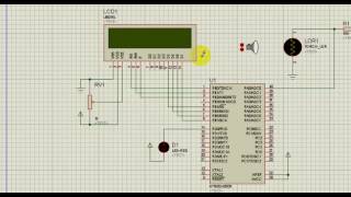 Lampu Otomatis Menggunakan Sensor LDR  ATMega8535  LCD 16x2 [upl. by Annovahs176]