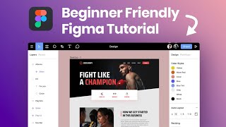 Introducing Figma A Beginners Tutorial 2023 UI UX Design [upl. by Rudyard695]