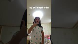 Try this figner trick right now fingertrick trick finger [upl. by Nova713]