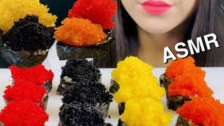 ASMR TOBIKO SUSHI [upl. by Rustie]