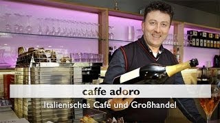 Cafe Kirchheim Kaffeespezialitäten online Kaffeepads caffe adoro Kirchheim unter Teck [upl. by Eda]