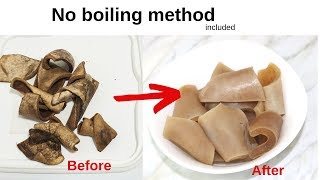 3 ways to Revive your Dried Cow Skin to become fresh  Pomo  Cow Skin [upl. by Crellen222]