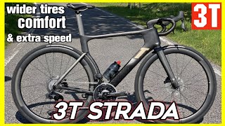 New 3T strada italia  iconic aero road bike is redesigned for extra speed [upl. by Yedoc]