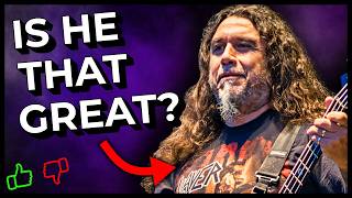 Hear what Tom Araya ACTUALLY does on bass in the mix  Slayer reaction [upl. by Fronnia]