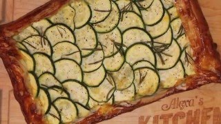 Alexas Zucchini Galette [upl. by Nomrej]