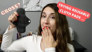 I TRIED CLOTH PADS FOR A YEARCLOTH PAD REVIEW  EXPERIENCE [upl. by Yelrac]