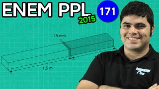 ENEM PPL 2015 Matemática 36  Unidades de Medida de Comprimento com pegadinha [upl. by Bevon]