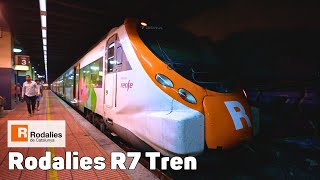 R7 Tren  Rodalies de Catalunya  Ruta Completa [upl. by Ayek]