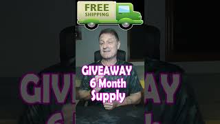 LONGEVITY GIVEAWAY  6 MONTH SUPPLY [upl. by Laise]