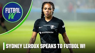 Sydney Leroux speaks openly to Futbol W about her ACL injury and life outside of football  ESPN FC [upl. by Ennyleuqcaj]