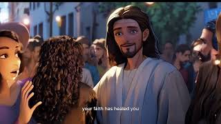 Bible Story quotThe Little Girl Jesus Healedquot Mark 52124 3543 [upl. by Phineas169]