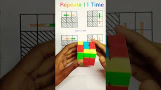 Cube game Repeat 11Timecubing rubikscube puzzle kingofcubes shorts cubemagictricks cube [upl. by Esimehc]