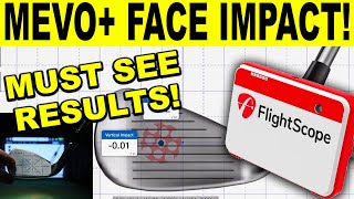 Flightscope Mevo Plus  Face Impact Location  REVIEW amp DISCOUNT CODE [upl. by Ynhoj]