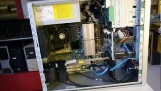 HP xw8400 Workstation inside [upl. by Wiese95]