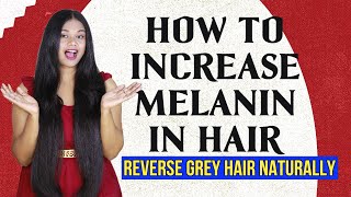 How To Increase Melanin In Hair  Premature Grey Hair Causes amp Remedy  Sushmitas Diaries [upl. by Nnylyrehc]