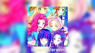 Suno AI Cover Cafeteria Song  MLP Equestria Girls [upl. by Yeldarb69]