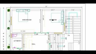 35x36 house plan  3535 house plan west facing [upl. by Kellyann]