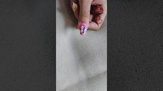 🌸flower wali💅 nailart bina tools ke ghar par banaye fruitstick se nailberrynailartshortvideoyt [upl. by Fidelia193]