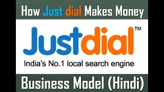 How JUST DIAL makes money  Hindi  Enhanced Voice [upl. by Halimak842]