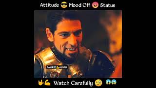 Ertugrul Ghazi Gonduz Mood Off Status Dirillis Ertugrul Attitude Statu youtubeshorts video viral [upl. by Akenom]