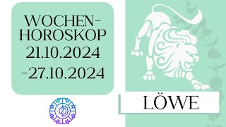 ♌ Wochenhoroskop  Löwe  2110271024  KW 432024 [upl. by Dayiz877]