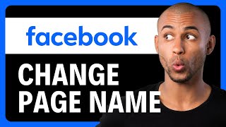 How to Change Facebook Page Name on Laptop 2024 [upl. by Baer]