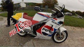 Suzuki RG500 Pepsi Walk Around [upl. by Tessa]