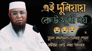 এই দুনিয়ায় কেউ সুখী নয় Mufti Nazrul Islam Kasemi Waz 2024 মুফতি নজরুল ইসলাম কাসেমী [upl. by Eyt]