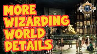 More Wizarding World Ministry of Magic Details  Epic Universe Update [upl. by Saberhagen761]