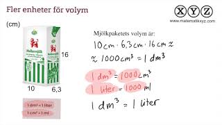 Y 34 Enheter för volym [upl. by Mccord]