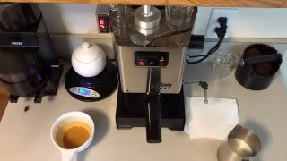 Making a Latte on the Gaggia Classic Timelapse [upl. by Nwahsauq]