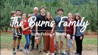 Apple Picking  The Burns Family  September 2023 [upl. by Assiluy]