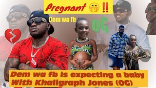 Shock 😱😱 am pregnant for Khaligraph jones dont judge me😭💔newtoyou trending babyshower [upl. by Mcgregor]