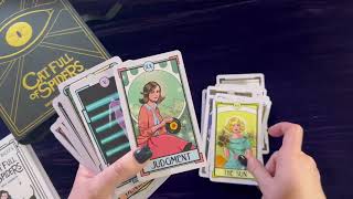 Christina Ricci’s Tarot Deck Unboxing Cat Full of Spiders [upl. by Asseret]