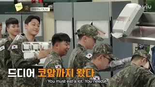 Lee Do Hyuns Military Life  The Backpacker Chef 2 EP 2  Viu ENG SUB [upl. by Gavra]