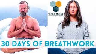 I tried Wim Hof Method breathwork for 30 days amp it changed EVERYTHING [upl. by Parsifal]