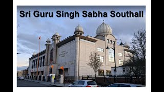 Gurdwara Sri Guru Singh Sabha Southall  London Borough of Ealing England United Kingdom [upl. by Hpeosj]