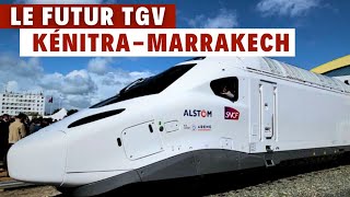 Le Maroc choisit le TGV Avelia Horizon d’Alstom de dernière génération pour la LGV KénitraMarrakech [upl. by Gilboa]