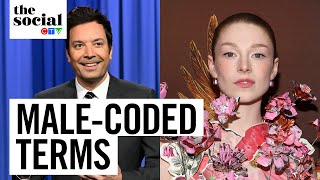 Jimmy Fallon calling Hunter Schafer ‘bud’ has ignited an internet firestorm  The Social [upl. by Relyks427]