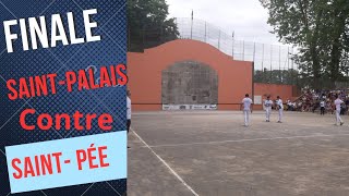 Pelote Finale 1er série du Pays Basque USSPAmikuz contre ST Pée UC 2023 [upl. by Mihsah]