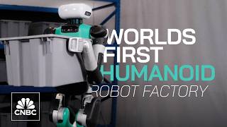 Inside the worlds first humanoid factory where robots could eventually build themselves [upl. by Eahs]