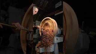 A spalted beech monster at 26” wide finished and 80kg by twigsnturning with ProForme hollowing👌 [upl. by Hars]