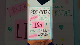 My 🖤BLΛƆKPIИK💗Lisa Journal  diary  Lisa  journal [upl. by Gesner78]