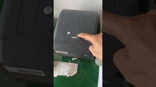 Printer Zebra ZD220 Kalibrasi  reset [upl. by Eannaj]