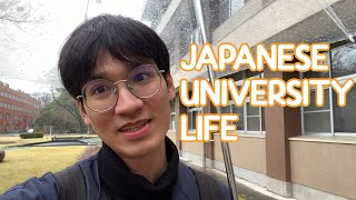 Day In The Life at a Japanese University  Utsunomiya University Spring edition [upl. by Shear]