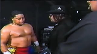 Fatu amp quotThe Samoan Gangstasquot WWF 199596 [upl. by Pejsach875]