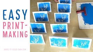 Easy Print Making [upl. by Ardnuassac]