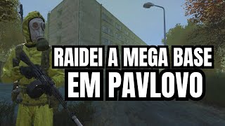 RAIDEI A BASE ENORME NA ZONA TOXICA DE PAVLOVO EM CHERNARUS NO DAYZ [upl. by Eiramlehcar]